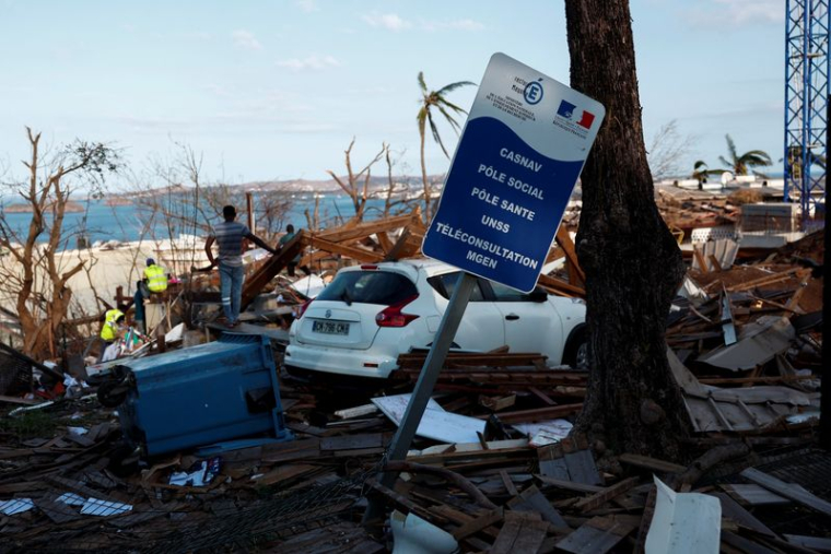 Les conséquences du cyclone Chido à Mayotte