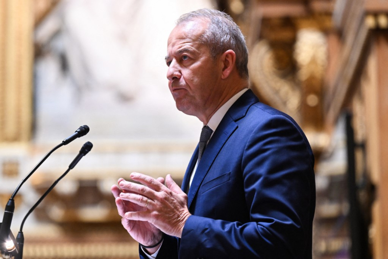 Jean-Francois Husson, le 17 novembre 2022, au Sénat ( AFP / BERTRAND GUAY )