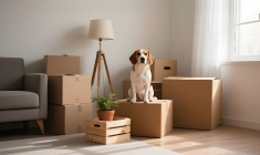 C'est l'été : allégez votre budget logement en optimisant vos frais de déménagement et votre cotisation MRH (Visuel Adobe Stock généré à l'aide de l'IA)