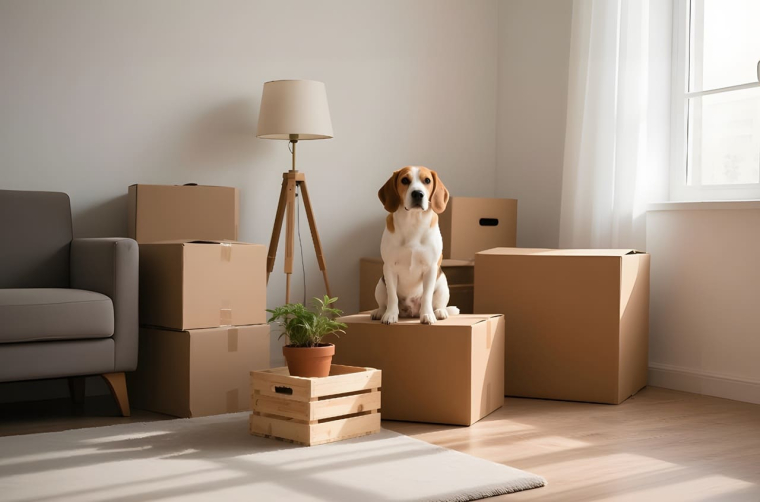 C'est l'été : allégez votre budget logement en optimisant vos frais de déménagement et votre cotisation MRH (Visuel Adobe Stock généré à l'aide de l'IA)