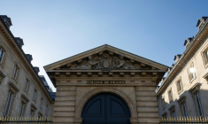 Le Collège de France à Paris le 1er février 2025 ( AFP / Sébastien DUPUY )