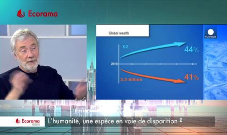 "L'espèce humaine pourrait être rayée de la carte dans moins de 3 générations", selon l'anthropologue Paul Jorion (VIDEO)