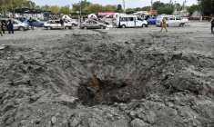 Un convoi civil touché par une frappe de missile russe à Zaporizhzhia