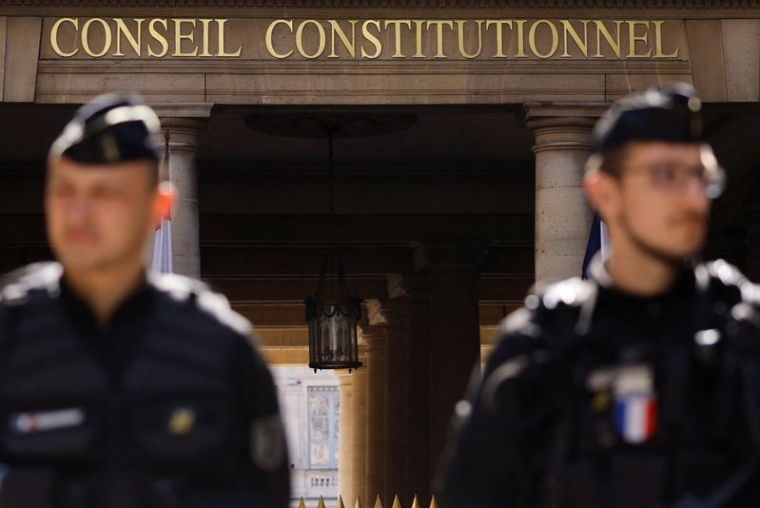 Le Conseil constitutionnel, à Paris