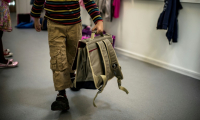 L'école primaire Mosaïque, à Nantes, prend en charge depuis un an des "enfants que l'école ordinaire ne comprend pas" ( AFP / Jeff PACHOUD )