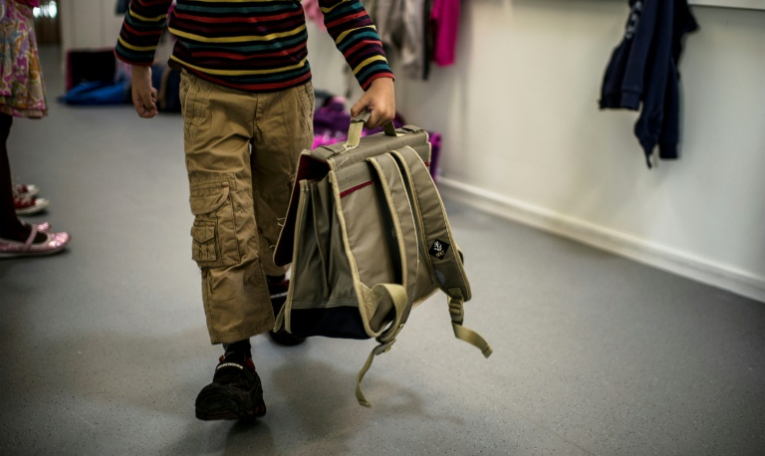 L'école primaire Mosaïque, à Nantes, prend en charge depuis un an des "enfants que l'école ordinaire ne comprend pas" ( AFP / Jeff PACHOUD )