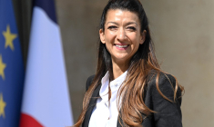 Sabrina Agresti-Roubache à Paris le 21 juillet. ( AFP / BERTRAND GUAY )