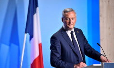 Photo du ministre de l'Economie, Bruno Le Maire