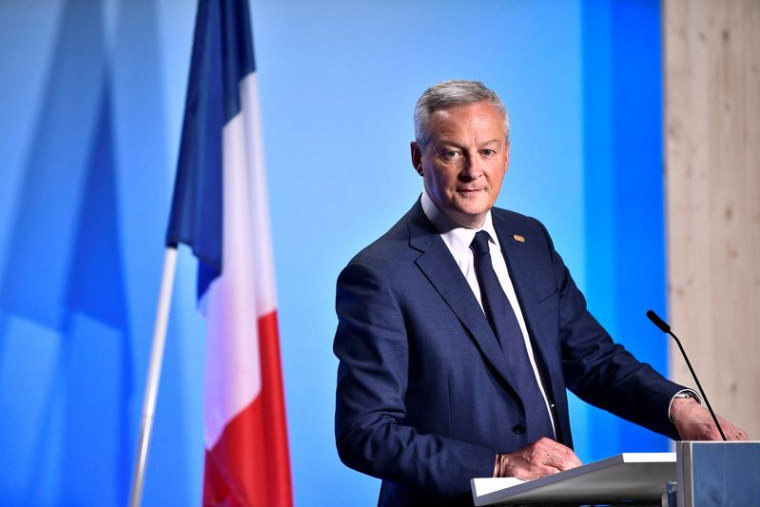Photo du ministre de l'Economie, Bruno Le Maire
