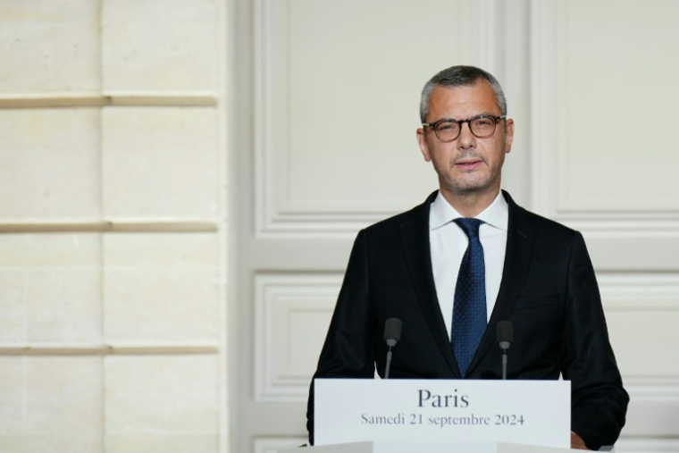 L'ex-secrétaire général de l'Elysée, Alexis Kohler, le 21 septembre 2024 à l'Elysée, à Paris ( POOL / Dimitar DILKOFF )