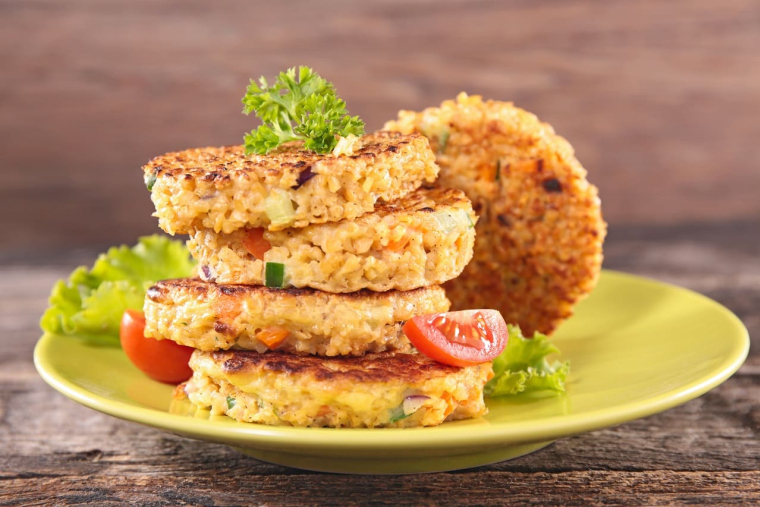 (Crédits photo : Adobe Stock - Visuel steak végétal comme substitut à la viande)