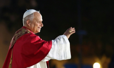 Le pape Léon XIV à Barcelone, en Espagne, le 10 juin 2026 ( AFP / Josep LAGO )