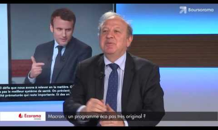 Macron : un programme éco de 'centre mou' ?