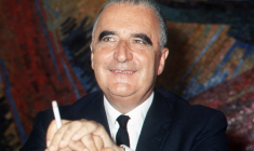 Georges Pompidou à Paris, en mai 1969. ( AFP / - )