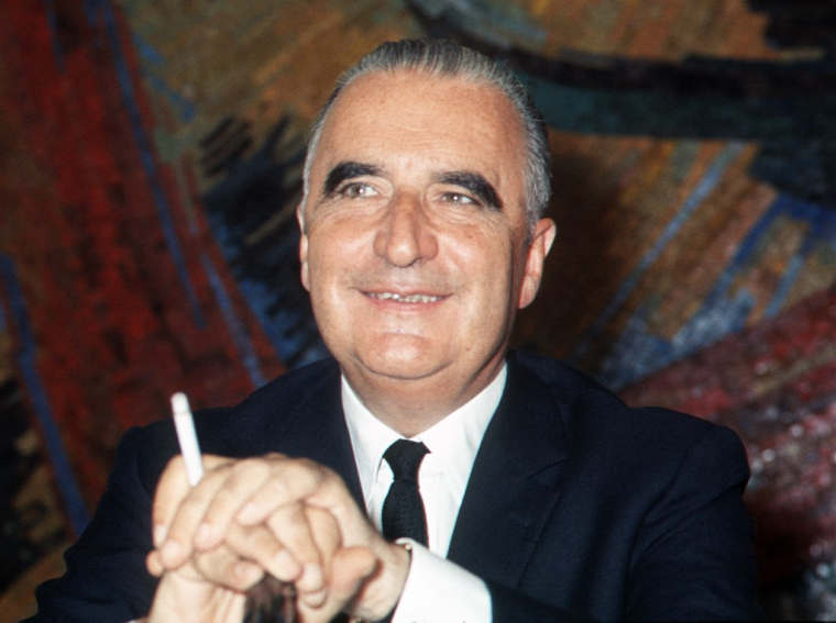 Georges Pompidou à Paris, en mai 1969. ( AFP / - )