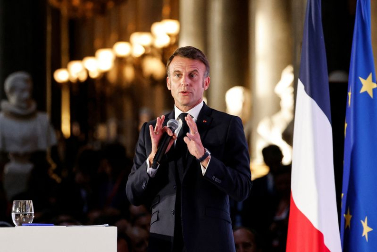Photo du président français, Emmanuel Macron