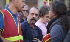 Philippe Martinez à Paris, le 27 octobre 2022. ( AFP / GEOFFROY VAN DER HASSELT )