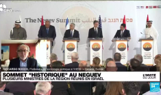 Sommet "historique au Neguev": "C'est la matérialisation en grande pompe des accords d'Abraham"