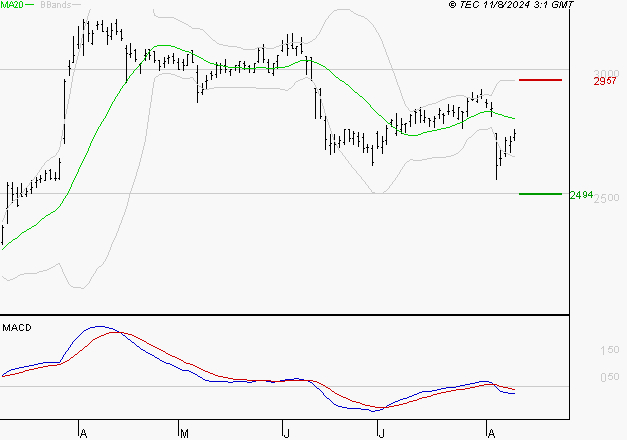RUBIS : Sous les résistances, une consolidation est probable
