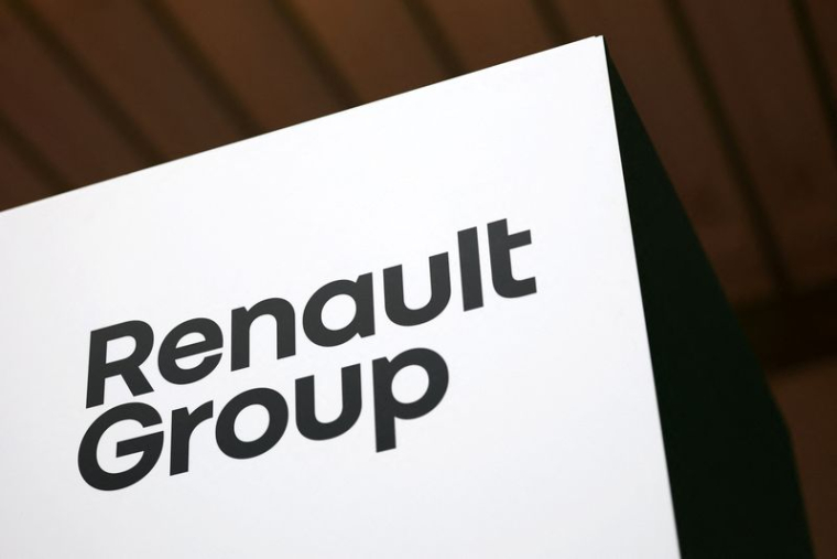 Logo du Groupe Renault à Paris