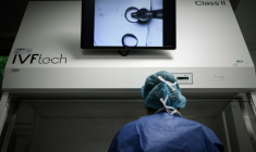 Une unité PMA à l'hôpital AP-HP de Tenon à Paris le 24 septembre 2019  ( AFP / Philippe LOPEZ )