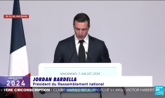 Jordan Bardella : "Le Rassemblement national incarne plus que jamais la seule alternance"