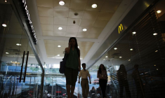 Un centre commercial à Shanghai