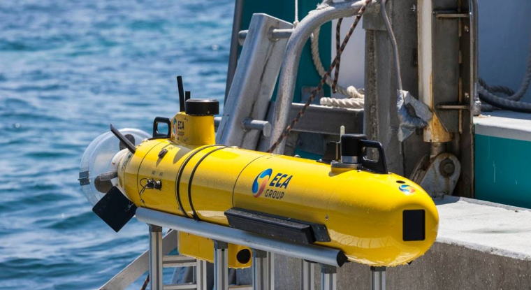 ECA est la filiale de robotique civile et militaire de Groupe Gorgé. (© ECA Group)