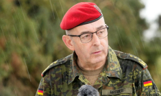 FILE PHOTO: Quadriga 2024 NATO military exercise in Pabrade