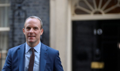 Photo de Dominic Raab, le vice-Premier ministre et le secrétaire britannique à la Justice