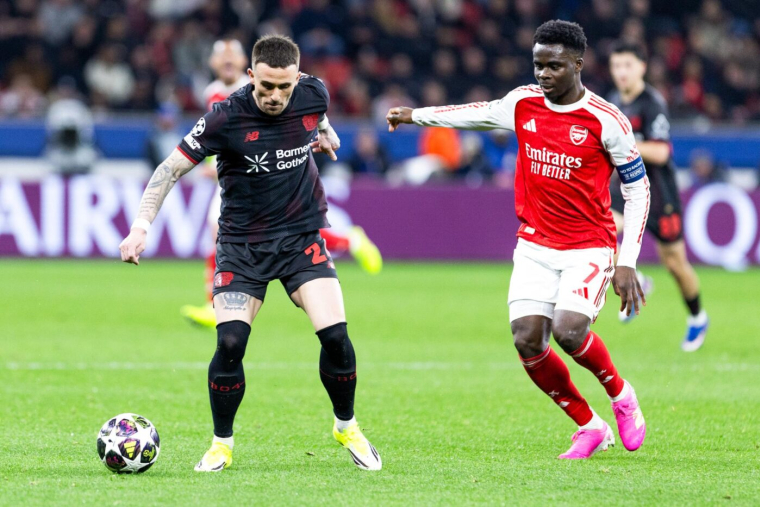 Arsenal arrache le nul à Leverkusen dans la polémique