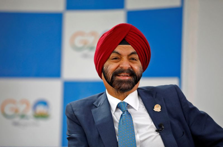 Photo du président de la Banque mondiale Ajay Banga