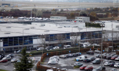 Vue générale du terminal 3 de l'aéroport Charles de Gaulle à Roissy