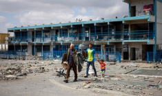 Des Palestiniens se préparent à fuir Rafah