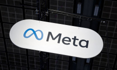 Le logo de Meta est vu lors de la conférence VivaTech à Paris