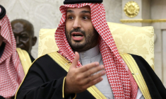 Le prince héritier saoudien Mohammed ben Salmane à Washington, le 18 novembre 2025 ( GETTY IMAGES NORTH AMERICA / WIN MCNAMEE )