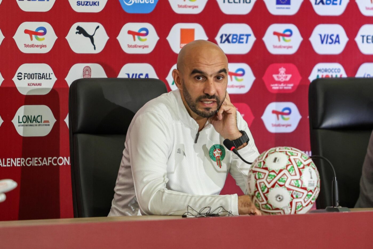 Walid Regragui veut décharger la pression du Maroc en la mettant sur le Cameroun