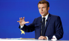 MACRON PLAIDE POUR UNE EUROPE UNIE, SOUVERAINE ET ASSUMANT SA PUISSANCE