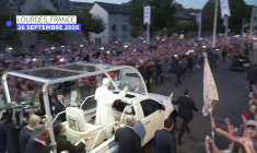 Le Pape à Lourdes pour la deuxième étape de sa visite en France