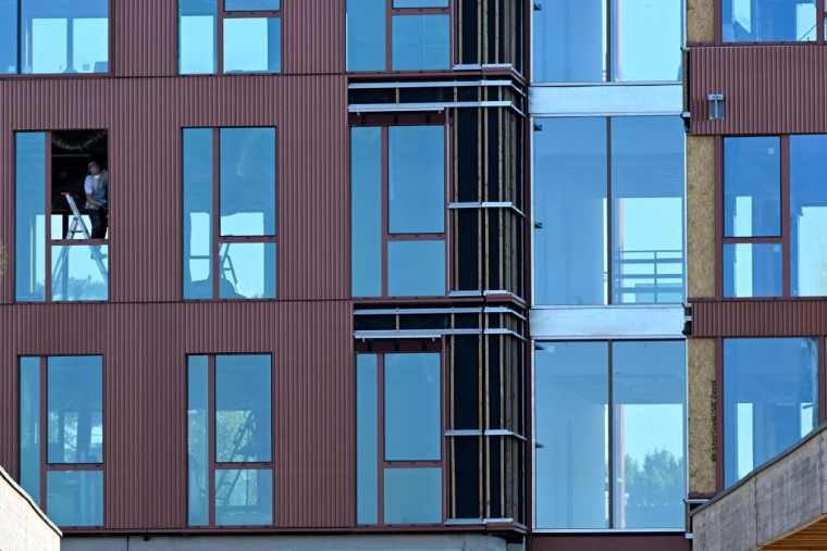 La Fédération des promoteurs immobiliers craint que 300.000 emplois ne disparaissent dans le secteur de la construction d'ici 2025.  ( AFP / DAMIEN MEYER )