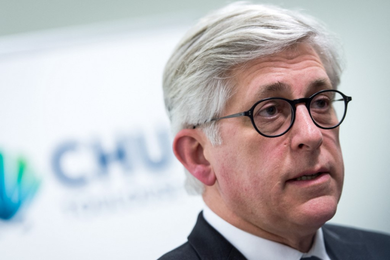 Frédéric Valletoux à Toulouse, le 20 février 2024. ( AFP / MATTHIEU RONDEL )