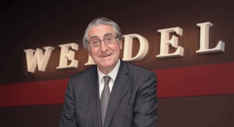 Ernest-Antoine Seillière à Paris, le 4 juin 2010. ( AFP / ERIC PIERMONT )