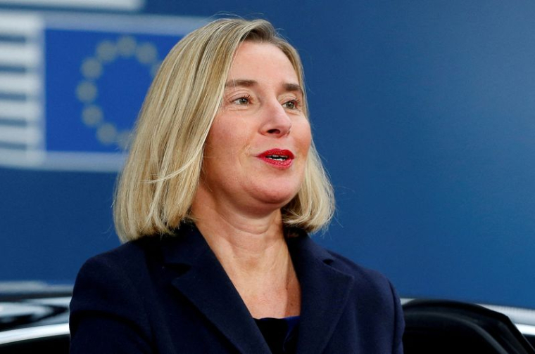 L'ancienne cheffe de la diplomatie européenne Federica Mogherini