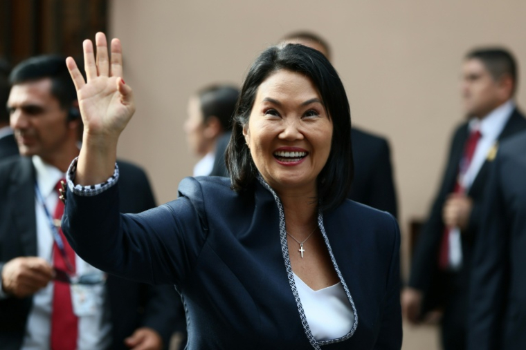 La présidente élue de droite Keiko Fujimori à Lima le 27 juillet 2026 ( AFP / Connie FRANCE )