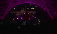 La tour Eiffel s'illumine en rose pour lancer Octobre Rose