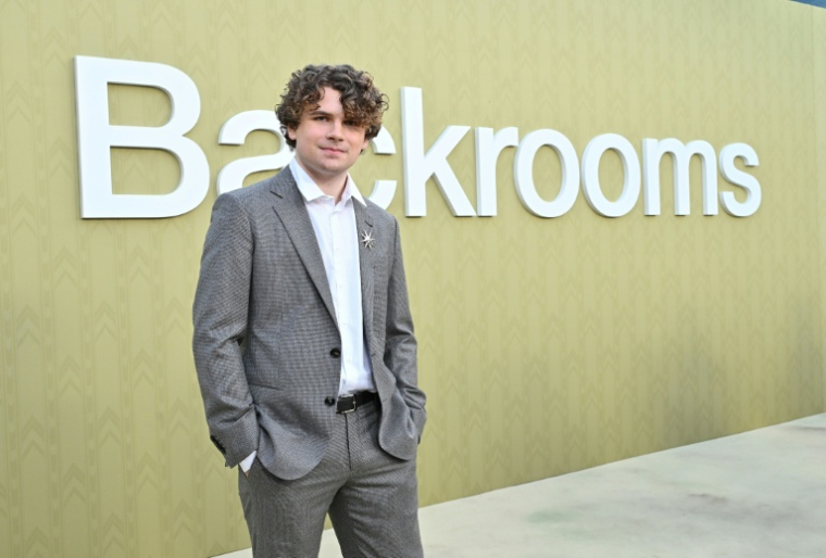 Le réalisateur américain Kane Parsons à Santa Monica en Californie le 7 mai 2026 ( AFP / LISA O'CONNOR )