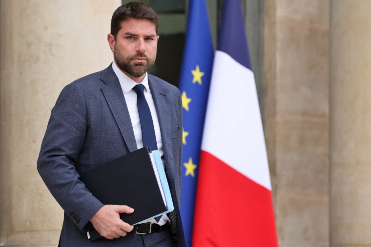 Vincent Jeanbrun, à l'Elysée,, le 29 octobre 2025 ( AFP / LUDOVIC MARIN )