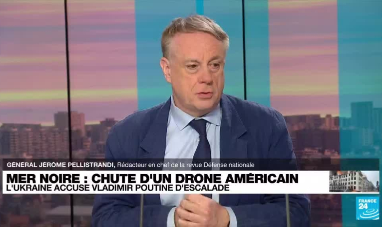 Mer Noire : "la destruction de ce drone est un acte volontaire"