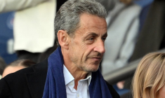 Nicolas Sarkozy à Paris, le 13 mai 2023. ( AFP / FRANCK FIFE )