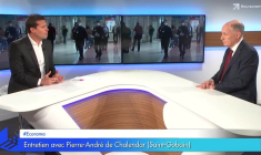"Le krach boursier de cette semaine est excessif !" selon Pierre-André de Chalendar (PDG de Saint-Gobain)